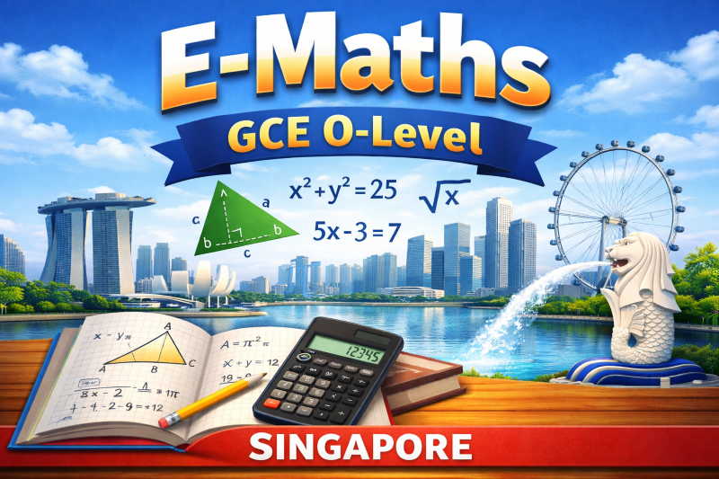 Free elementary Maths lessons for GCE O Level Singapore